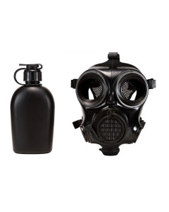 Mira Safety Bundle CM-7M Medium Gas Mask w/ Free Particle Max P3 Virus Filter (6-Pack)