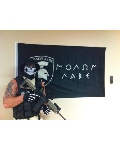 Molon Labe Spartan Flag