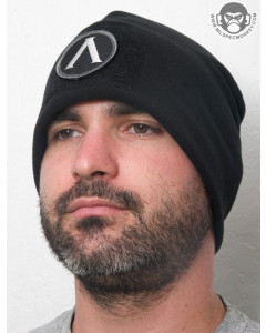 Watch Cap with Patch Panel