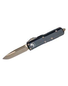 Microtech UTX-85 Auto OTF 3" Bronze Apocalyptic Drop Point Blade