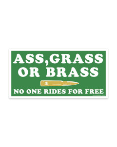 Nirvana Defense A$$, Grass, or Brass Slap