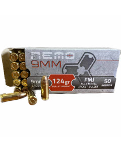 Nemo Arms 9mm 124gr FMJ