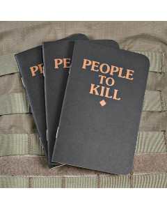 People to Kill Memo Book 3 Pack