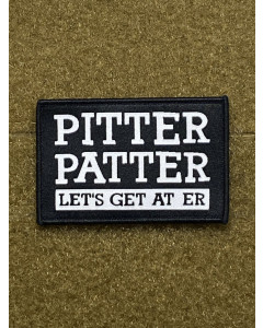 Pitter Patter Woven Morale Patch