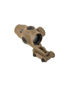Primary Arms SLx 3X MicroPrism with Red Illuminated ACSS Raptor 5.56/.308 Reticle - Yard - FDE