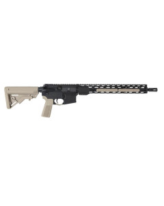 Radical Firearms Forged AR15 Rifle - Black / FDE | 5.56NATO | 16" Barrel | 15" RPR Free Float M-LOK Rail | B5 Stock & Grip