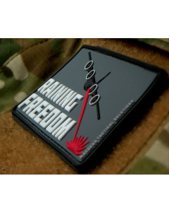 Raining Freedom 3D PVC Patch