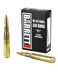 Barrett 50 BMG 661gr FMJ 10rd Box