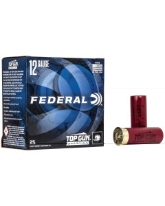 Federal Top Gun Sporting 12 Gauge 2.75", #8, 1oz 25rd Box