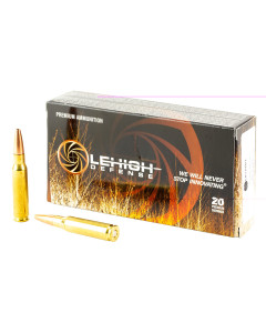 Lehigh Defense Controlled Chaos 308 Win 152gr Fracturing Tip BTHP 20rd Box