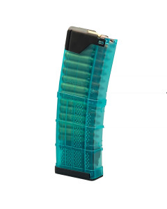 Lancer L5 AWM 223 Rem/5.56 NATO 30rd AR-15 Magazine - Translucent Blue