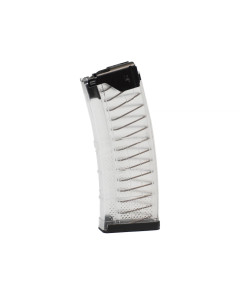 Lancer L5 AWM Gen 2, 223 Rem/5.56 NATO 30rd AR Rifle Magazine - Steel/Polymer Hybrid - Translucent Clear