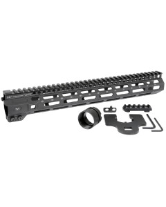 Midwest Industries Combat Rail M-Lok Handguard, Fits AR Rifles, 14", Wrench Included, FDE