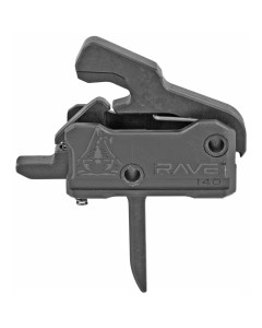 Rise Armament RAVE Super Sporting Trigger, Flat, 3.5lbs Single Stage Pull - Anit Walk Pins
