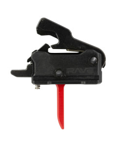 Rise Armament RAVE Flat Trigger - Red