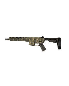 San Tan Tactical STT-15 Semi-Automatic Pistol AR-15, 5.56 NATO 10.5", 30+1Threaded Barrel, Cerakote Finish, Tiger Stripe