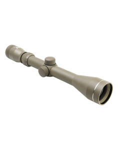 Shooter I Series 3-9X40 Tan Scope/Blue Lens/Weaver Rings