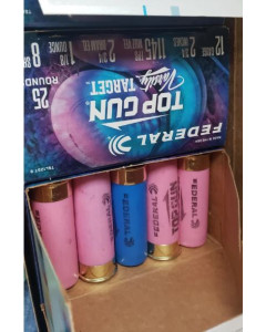 Federal Top Gun Varsity Target 12 Gauge #8, 2.75", 1 1/8oz