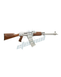 Eternal Arms FD-63 AK-12 Gauge 3", 18" Barrel Semi-Auto Shotgun - Silver