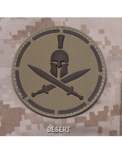 Spartan Helmet PVC Patch