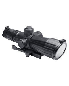 Srt Series 3-9X42 Rubber Compact With Red Laser/Blue Ill./P4 Sniper/Green Lens/Quick Release