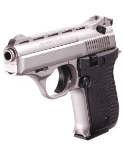 Phoenix Arms HP 22 LR 10+1 3" Satin Stainless Vent Rib Barrel, Satin Nickel Serrated Slide & Steel Frame, Black Polymer Grip