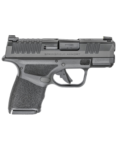 Springfield Armory Hellcat Micro-Compact Frame 9mm Luger 13+1/11+1, 3" Melonite Steel Barrel, Black Melonite Serrated Steel Slide & Polymer Frame w/Picatinny Rail