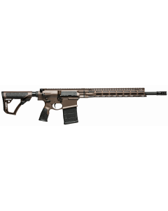 Daniel Defense DD5 V4 Gen II 7.62x51mm NATO 18" 20+1 Mil-Spec Brown Cerakote Black 6 Position w/SoftTouch Overmolding Stock Black Polymer Grip
