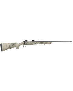 CVA Cascade Full Size 6.5 Creedmoor 3+1 22" Sniper Gray Cerakote Steel Threaded Barrel, Sniper Gray Cerakote Steel Receiver, Exclusive Realtree Rockslide Fixed w/SoftTouch Stock