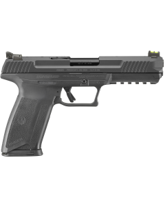 Ruger Ruger-5.7 Pro 5.7x28mm 4.94" Barrel 20+1, Black Polymer Frame With Picatinny Acc. Rail, Drilled & Tapped Lightening Cut Steel Slide, No Manual Safety, Optics Ready