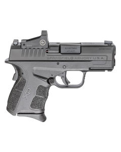 Springfield Armory XD-S Mod.2 OSP Compact 45 ACP 5+1/6+1, 3.30" Black Melonite Hammer Forged Steel Barrel & Optic Ready/Serrated Slide, Black Polymer Frame w/Picatinny Rail, Adaptive Textured Grip, Features Crimson Trace Red Dot, Right Hand