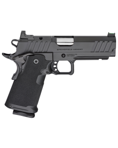 Springfield Armory Prodigy 9mm Luger 20+1/17+1 4.25" Bull Barrel, Black Cerakote Carbon Steel Frame w/Picatinny Acc. Rail, Optic Ready Slide, Polymer Grip, Fiber Optic Sight