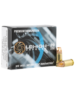 Lehigh Defense Xtreme Home Defense 9mm 90gr XD FMT 20rd Box