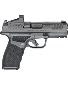 Springfield Armory Hellcat Pro OSP w/Shield SMSC 9mm Luger 15+1 17+1 3.70" Black Melonite Steel Barrel Black Melonite Optic Ready/Serrated Steel Slide Black Polymer Frame w/Picatinny Rail Adaptive Textured Grip, Shield SMSc Red Dot, Right