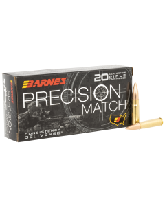 Barnes Precision Match Subsonic 300 Blackout 220gr JHP 20rd Box