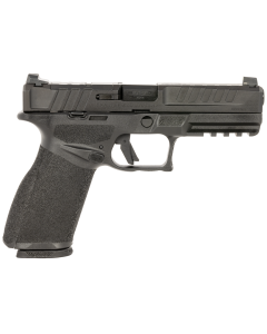 Springfield Armory Echelon 9mm Luger 17+1/20+1, 4.50" Black Melonite Hammer Forged Barrel, Black Melonite Optic Ready/Serrated Slide, Black Polymer Frame w/Picatinny Rail, Black Interchangeable Backstrap Grip, Tactical U-Notch/Tritium Sight, Amb