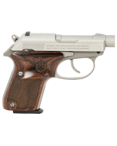Beretta USA Tomcat Ghost Buster Micro-Compact Frame 32 ACP 7+1, 2.90" Stainless Threaded Steel Tip-Up Barrel, Cerakote Stainless Serrated Steel Slide, Cerakote Aluminum Frame