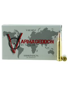 Nosler Varmageddon 223 Rem 53gr Flat Base Tipped FBT 20rd Box