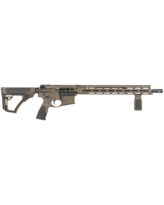 Daniel Defense DDM4 V7 *CO Compliant 5.56 NATO No Magazine 16" Black Phosphate Threaded Barrel Flat Dark Earth Aluminum Receiver Picatinny Rail Receiver M-LOK Handguard, Mil-Spec Brown DD Buttstock, MilSpec+ Brown Grip, Ambidextrous