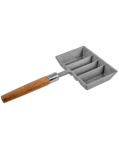 Lee Precision 90029 Ingot Mold Silver Aluminum/Wood