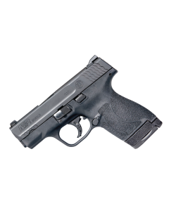 Smith & Wesson M&P Shield M2.0 Micro-Compact Frame 9mm Luger 7+1/8+1, 3.10" Black Armornite Stainless Steel Barrel, Black Armornite Serrated Stainless Steel Slide, Matte Black Polymer Frame, Black Textured Polymer Grip, No Safety