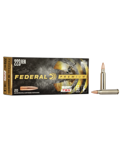 Federal 223 Rem 55gr TSX 20rd Box