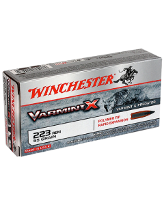 Winchester Varmint X 223 Rem 55gr Poly Tip Rapid Expansion 20rd Box