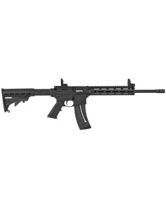 Smith & Wesson  M&P15 Sport 22 LR 25+1 16.50" Carbon Steel Barrel, 6 Position CAR Stock, 2" M-Lok Rail Panel Included, 10" M&P Slim Handguard With M-Lok, Magpul MBUS Folding Sights, 2 Position Safety, Optics Ready