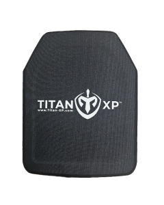 Titan XP Level IV Ceramic Armor Multi Hit NIJ 06 – Single Curve | Shooter Cut | 10x12 | Made in USA