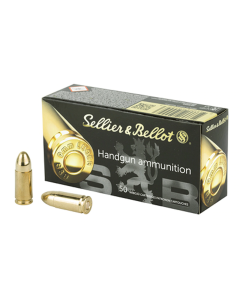 Sellier & Bellot 9mm Luger Ammo 124 Grain Full Metal Jacket 1000rd Case