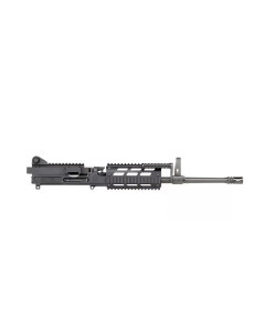 FightLite MCR DUAL-FEED AR-15 Upper Assembly - Black | 5.56 NATO | 16.25” Quick-Change Barrel | Accepts AR-15 Magazines & M27 Linked Ammo | 1913 Picatinny Rail-Interface System