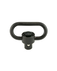 UTG BUTTON QD SLING SWIVEL 1.25" BLK