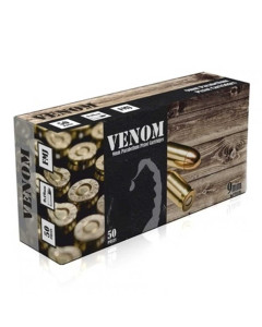 Venom 9mm Luger 115gr Full Metal Jacket Ammunition