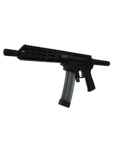 Wraithworks WARSCORP9 Side-charging AR Pistol - Black | 9mm | 8.5" Barrel | 7" M-LOK Rail | Pistol Buffer Tube | Accepts Scorpion Mags